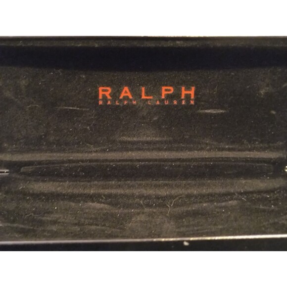 RALPH Ralph Lauren Eyeglass Sunglasses Case Black Size 2.5 in X 6.5 in - Picture 7 of 9